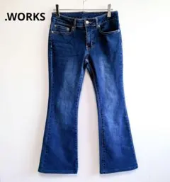 【美品】ブーツカットデニム・フレアジーンズ