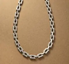 cream dot. ステンレス チェーンネックレス シルバー