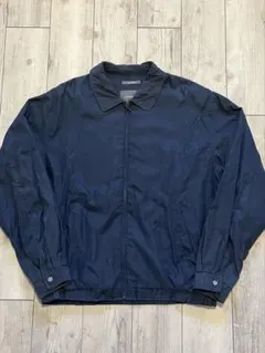 croff & barrow ネイビー ジップアップジャケット ブルゾン 古着