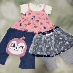 アンパンマン ドキンちゃん トップス ボトムス セットのサムネイル