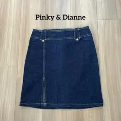 P&D ピンキーアンドダイアン　デニム ミニスカート サイドスリット入りのサムネイル