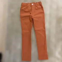 breeze オレンジボトムス裏起毛