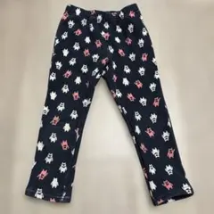 裏起毛ネイビーパンツ　110