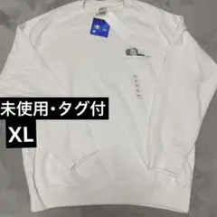 新品未使用 ユニクロ カウズ スウェットシャツ トレーナー XL 白 KAWS
