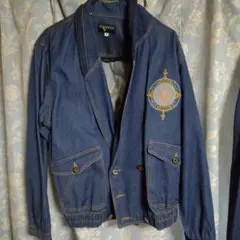 Calro Valentino デニムジャケット、ズボンセット