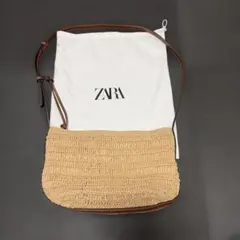 ZARA　ウーヴンショルダーバッグショルダーバッグのサムネイル