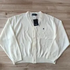 ビショップ購入ジムフレックスオフホワイトカーディガンオーバーサイズ新品タグ付春用