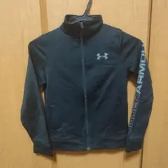 Under Armour キッズ ジップアップジャケット 黒 YSM
