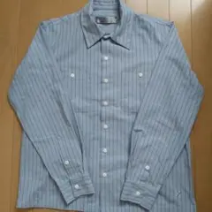 BLUCO STANDARD WORKSHIRTS ネイビーストライプ