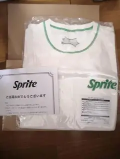 新品　スプライト ビッグシルエットTシャツ 白 ホワイト 当選品