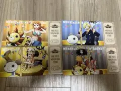 ワンピース 麦わらストア　13周年　チケット風カード