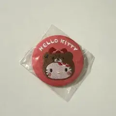 ハローキティ シークレット刺繍缶バッジ