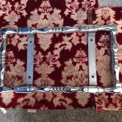 絞りナンバー枠【メッキパイプ】大型のサムネイル