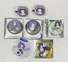 ブルーロック 御影玲王 チェス アニマルヘアクリップ 妖 缶バッジ ステッカー