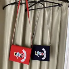 ユニクロ　ディズニーミニーマウスバッグ　赤 紺