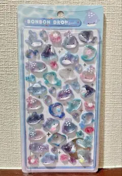 【正規品/即日】 水族館限定 サメ ボンボンドロップシール