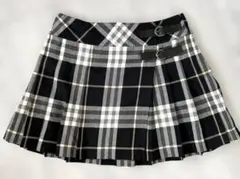 BURBERRY LONDON ブルーレーベルプリーツスカート　ウール100%