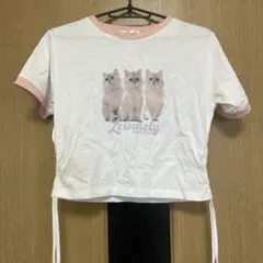 OLIVE des OLIVE リンガー脇ドロストTシャツ ホワイト フリーのサムネイル