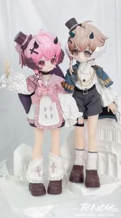天系Tency光と影 甘の翼Nox闇の翼Vex 双子セット1/8ブラインドドール