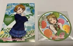 ラブライブ お台場 THEキャラ 小泉花陽 ブロマイド コースター ホワイトデー