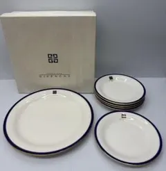 【新品】GIVENCHY ジバンシィ パーティーセット 大皿1枚 小皿5枚 金彩のサムネイル
