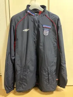 UMBRO イングランド ハーフジップジャケット ネイビー 90s 激レア