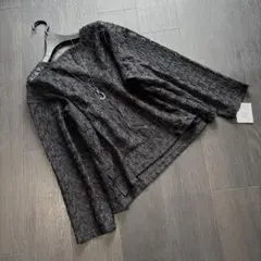 新品スコットクラブ Ample ノーカラー袖口ゴム入りブラウス ヤマダヤ 