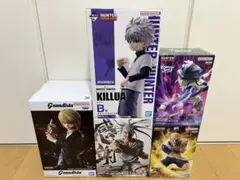 ハンターハンター一番くじキルア　他クラピカ　ネテロ　メルエム　まとめ売り計5点