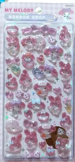 マイメロディ ボンボンドロップシール
