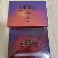 to HEROes 2nd 初回限定盤 通常盤2形態特典アクスタと銀テープ - メルカリ