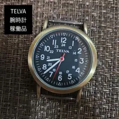 TELVA TE-AM043 腕時計 稼働品 フェイスのみ ミリタリーウォッチ