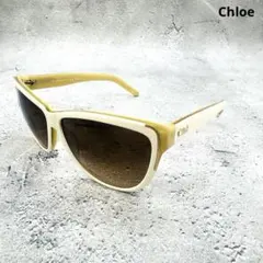 Chloeクロエ サングラス バイカラー ホワイト ベージュのサムネイル