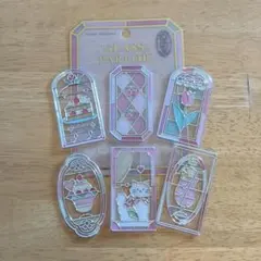 クーリア グラスパーラー おすそ分け シール ピンクレモネード ねこ 猫