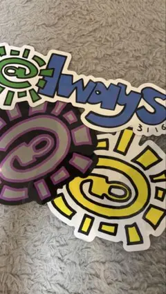 鶏肉の唐揚げ様　always ステッカー