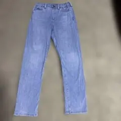 ユニクロ　HEATTECH ライトブルーデニム 160