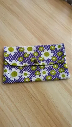 ★マルチケース★週末１０％offセール！通帳、お薬手帳入れ花布製マルチ　ケース