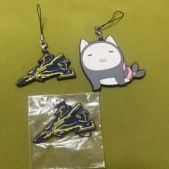 マクロスΔ ラバーキーホルダー 2個セット マクロスデルタ グッズ