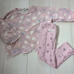 アンパンマン 花柄 トレーナー ハート柄 レギンス セット 90