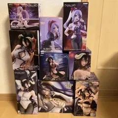 オーバーロード　アルベド　シャルティア　フィギュア9体セット