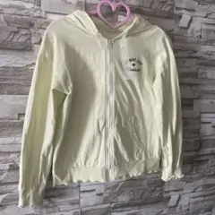 PINKHUNT フルジップパーカー イエロー