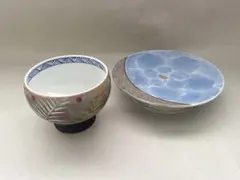 超レア】【未使用】昭和レトロで北欧風！ 中鉢 長皿 2点セット
