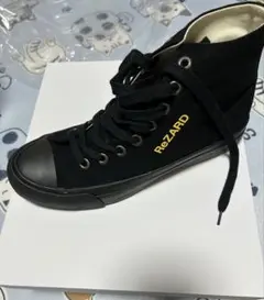 【新品】ReZARD ブラック スニーカーのサムネイル