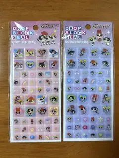 リ*ウ様 パワーパフガールズ パワパフ ドロップブロックシール タイルシール 2
