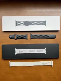 Apple Watch バンド 2本セット Nike ブラック 41mm 純正