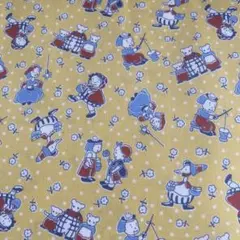 KWBT様専用 ビンテージ フィードサック レトロアニマル 生地 布 ハギレ