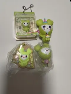 TWICE LOVELYS ジョンブリー　 チャーム マスコット　４点セット