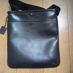 こうたさま専用 モンブラン イタリア製 ブラックレザービジネスバッグ