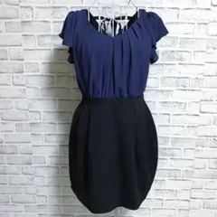 未使用品【MERCURYDUO】マーキュリーデュオ　ドッキングワンピース　ドレス