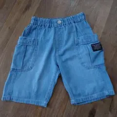BREEZE 半ズボン 130サイズ デニムブルー