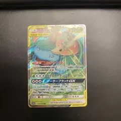 【傷あり】フシギバナ＆ツタージャGX RR SM11a 001/064